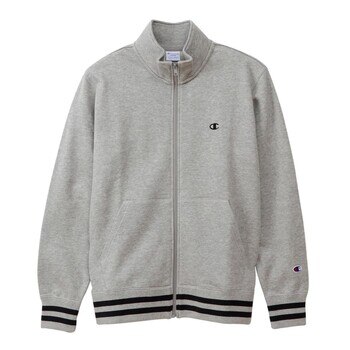 Champion 男立領外套 灰 M Champion 男立領外套 灰 M