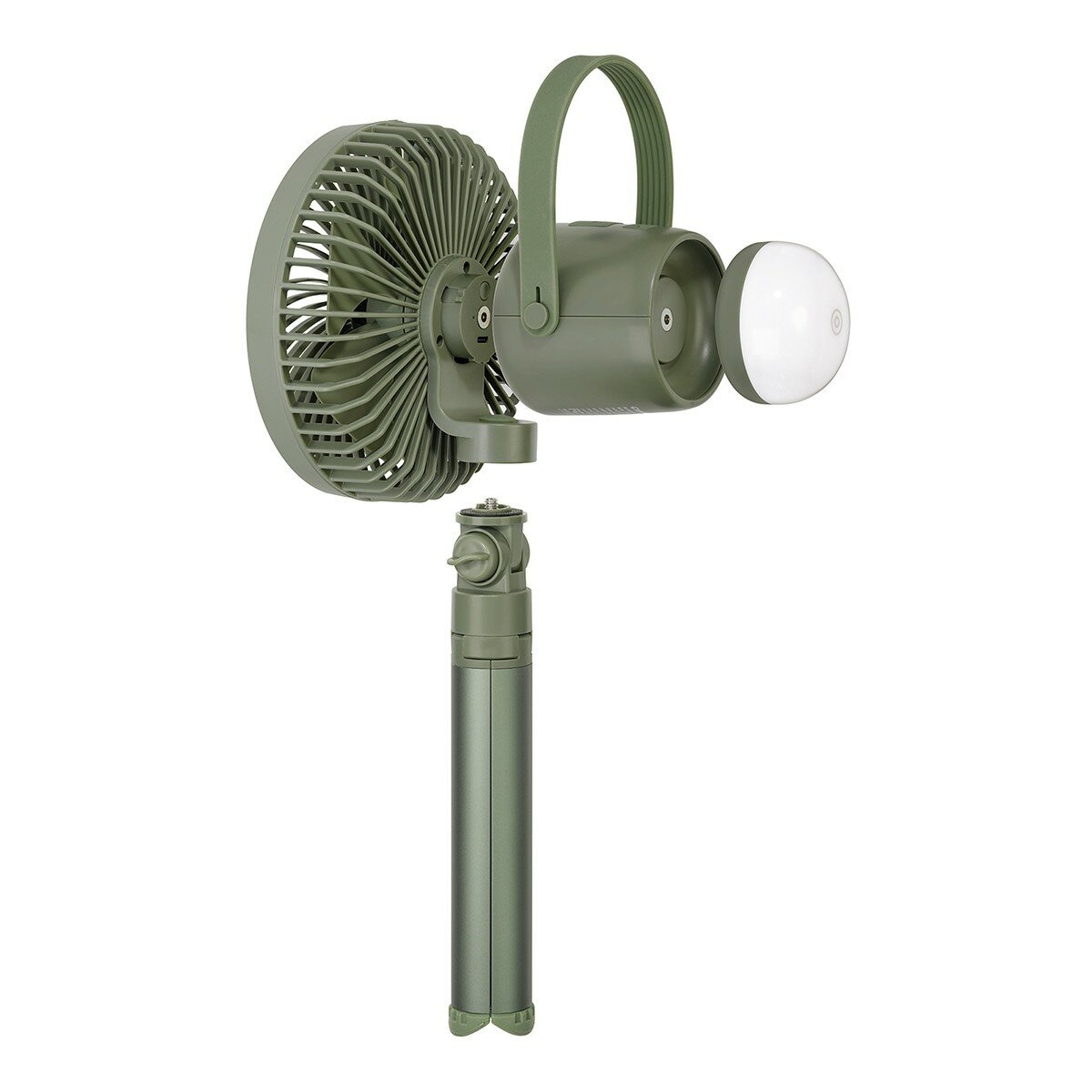 Camelion 充電式露營 LED 照明風扇