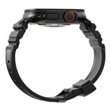 SwitchEasy Rugged 矽膠防水錶帶 44/45/46/49mm 黑色 SwitchEasy Rugged 矽膠防水錶帶 44/45/46/49mm 黑色