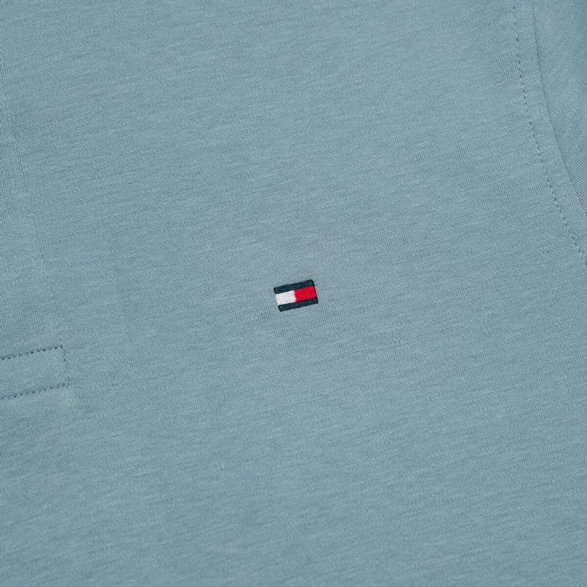 Tommy Hilfiger 男短袖Polo衫 淺藍 Tommy Hilfiger 男短袖Polo衫 淺藍