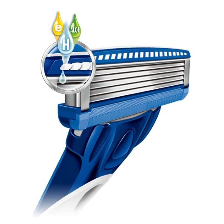 舒適牌 水次元 5 刮鬍刀組 1刀架 + 9刀片