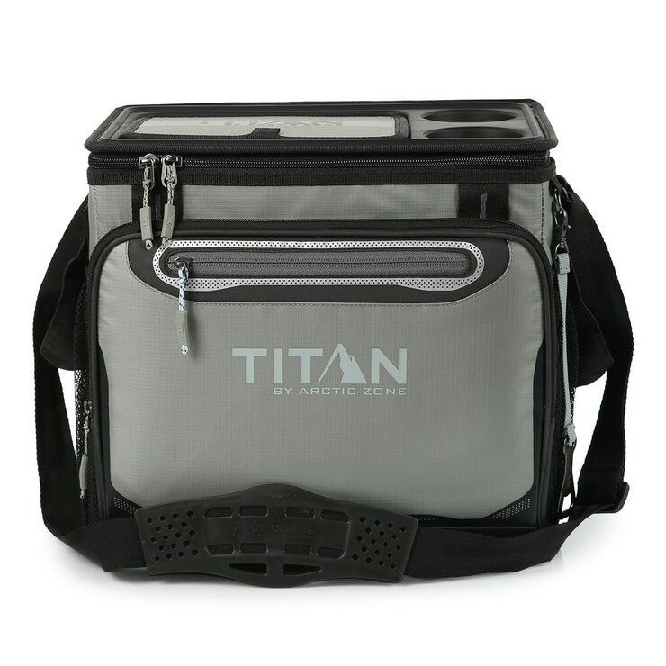 TITAN 軟式保溫保冰桶 灰綠色