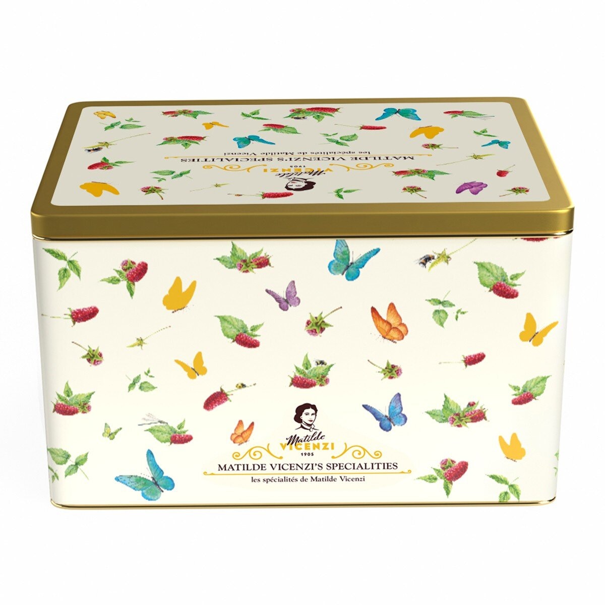 Matilde Vicenzi 義大利綜合餅乾鐵盒款 905公克 Matilde Vicenzi 義大利綜合餅乾鐵盒款 905公克