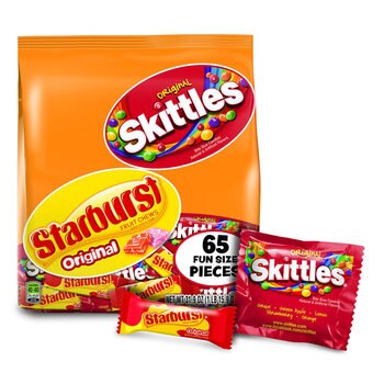 Skittles x Starburst 混合水果口味分享包 904.4 公克 Skittles x Starburst 混合水果口味分享包 904.4 公克