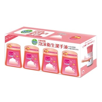 滴露泡沫洗手液補充包 葡萄柚 250毫升 X 4入 滴露泡沫洗手液補充包 葡萄柚 250毫升 X 4入