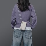 MAGEASY Phone Sacoche 手機掛繩隨行包 + 8.3mm掛繩 水泥灰 + 韌性灰掛繩