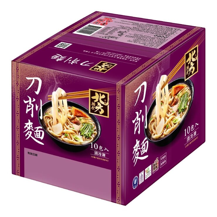 南僑 冷凍刀削麵 200公克 X 10入 南僑 冷凍刀削麵 200公克 X 10入