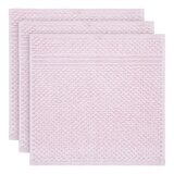 Grandeur 快乾方巾 9入組 33公分 X 33公分 灰/粉/淺紫