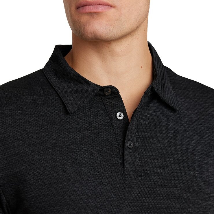 Mack Weldon 男短袖Polo衫 黑