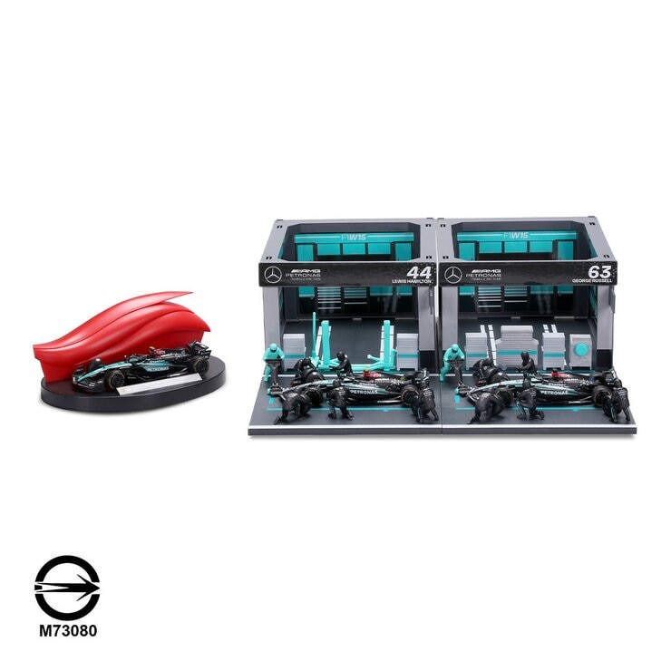 Bburago 1:43 賽車維修中心 / 3歲以上