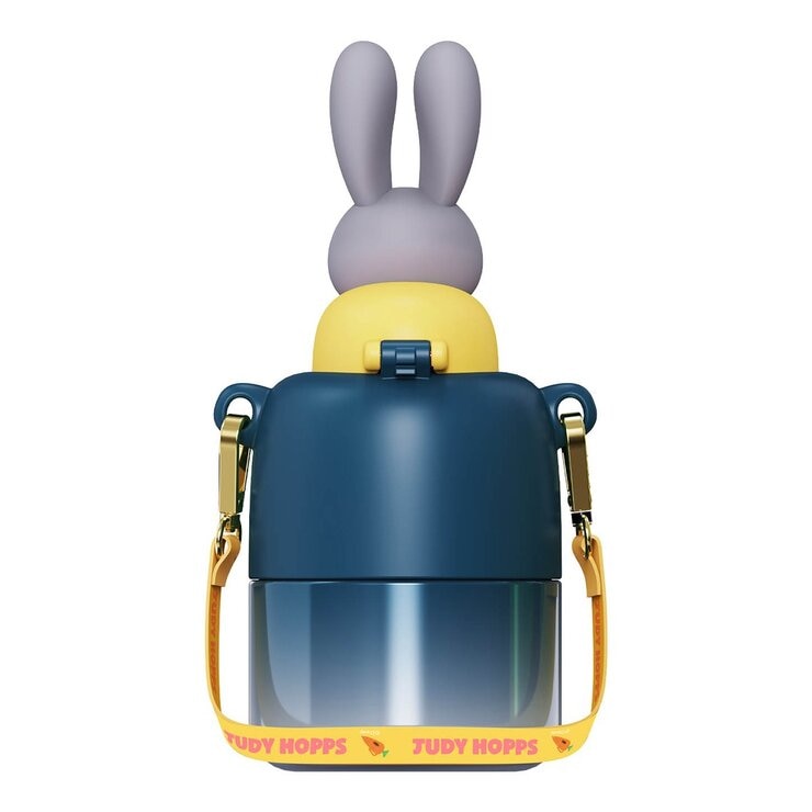 迪士尼 兒童不鏽鋼保冷保溫水壺 430毫升 哈茱蒂