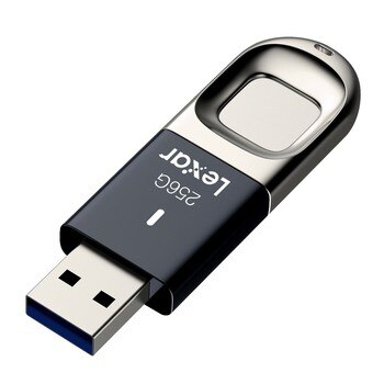 Lexar 雷克沙 指紋加密隨身碟 256GB JumpDrive F35 USB3.0