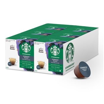 星巴克 濃縮烘焙咖啡膠囊 72顆 適用NESCAFE Dolce Gusto機器