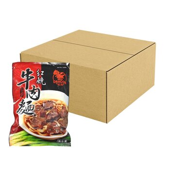 紅龍 冷凍紅燒牛肉麵 820公克 X 12入