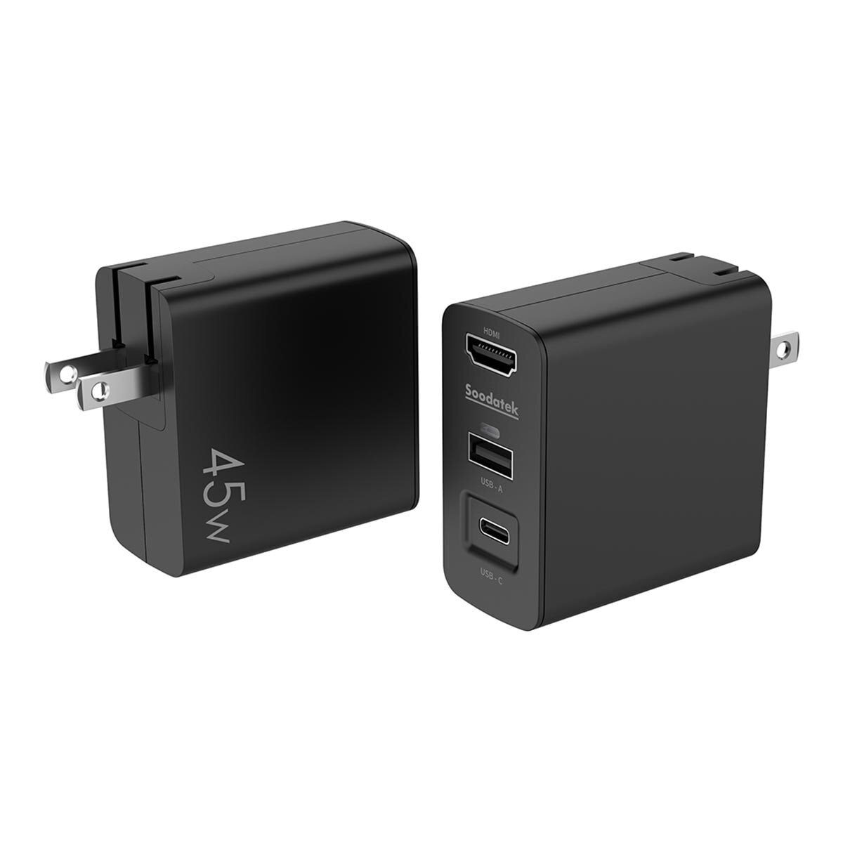 Soodatek Switch Dock PD45W 充電影音轉接器 附Type C 傳輸線 150公分 + HDMI 2.0傳輸線 200公分