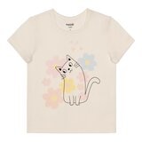 Pekkle 兒童圓領短袖上衣四件組 動物(女孩) 5T