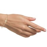 0.23克拉 圓形鑽石手鍊 VS2/I