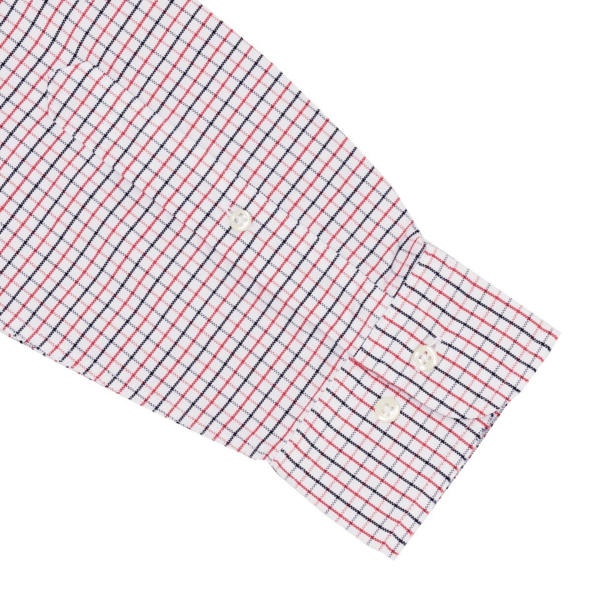 Brooks Brothers 男長袖襯衫 紅白格紋 L
