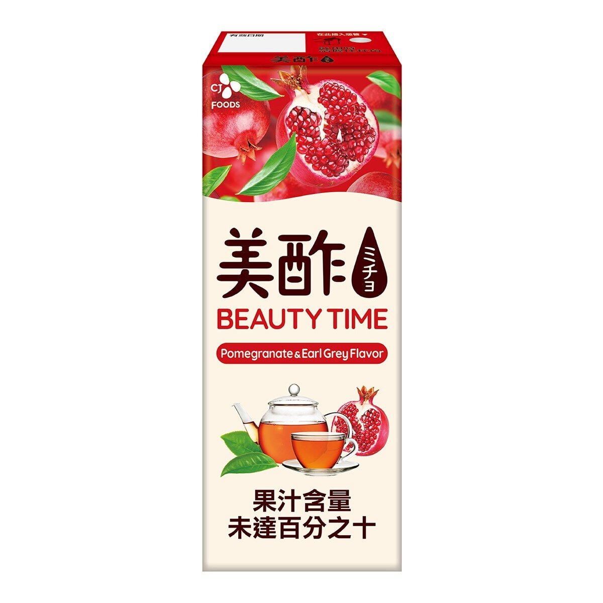 美酢 石榴伯爵茶風味醋飲 200毫升 X 24入