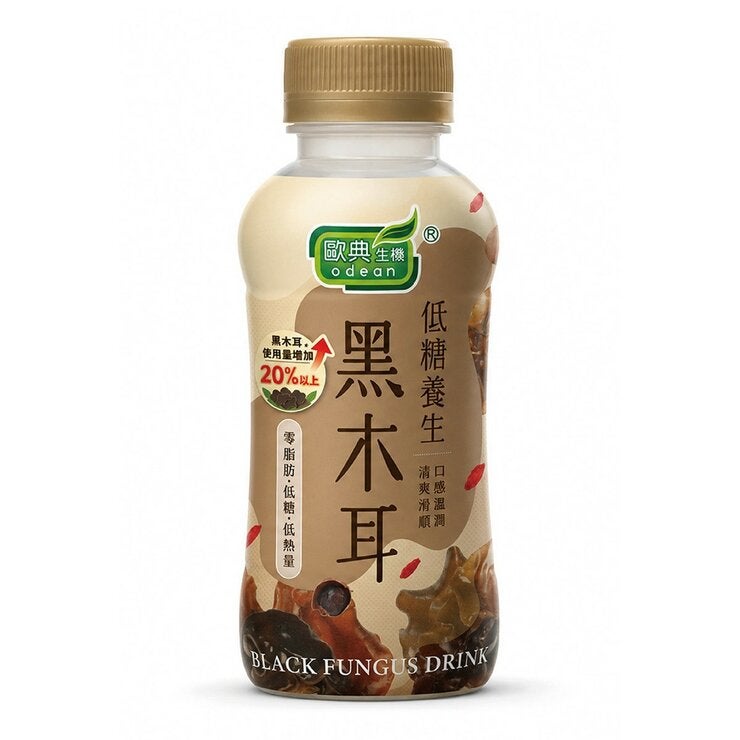 歐典生機 低糖養生黑木耳露 320毫升 X 12入