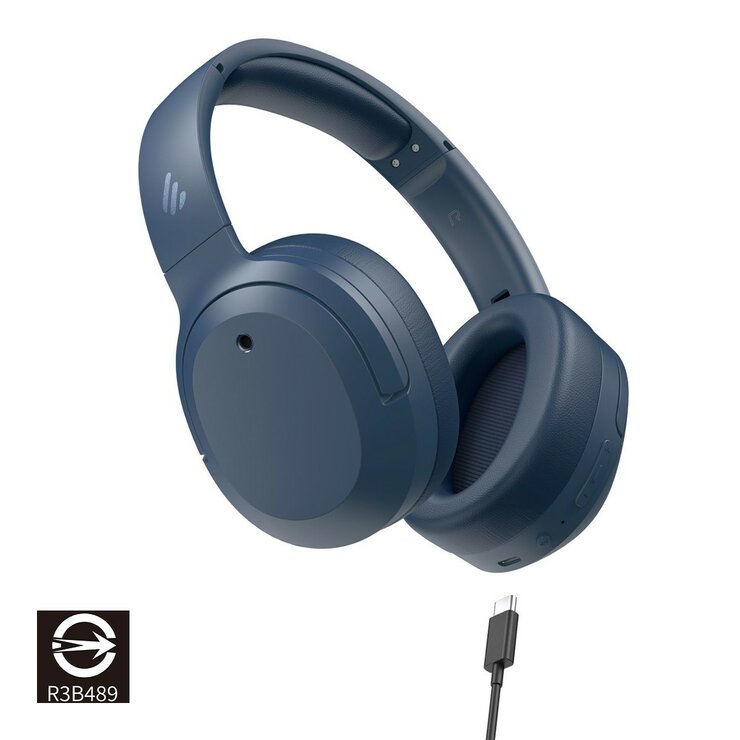 EDIFIER W820NB Plus 無線降噪耳罩耳機 海軍藍 EDIFIER W820NB Plus 無線降噪耳罩耳機 海軍藍