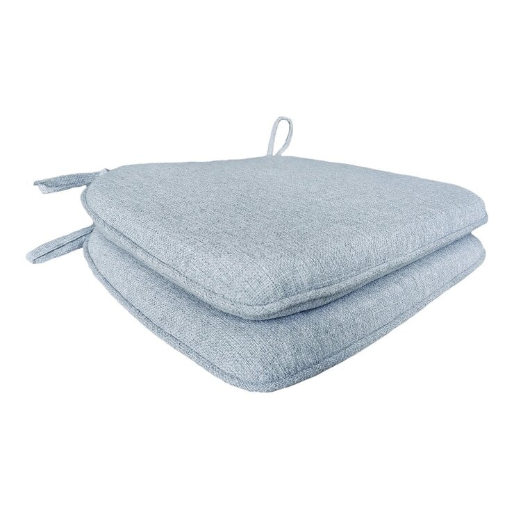 Sutton Place 記憶棉椅墊 X 2入 40公分 X 45公分 灰