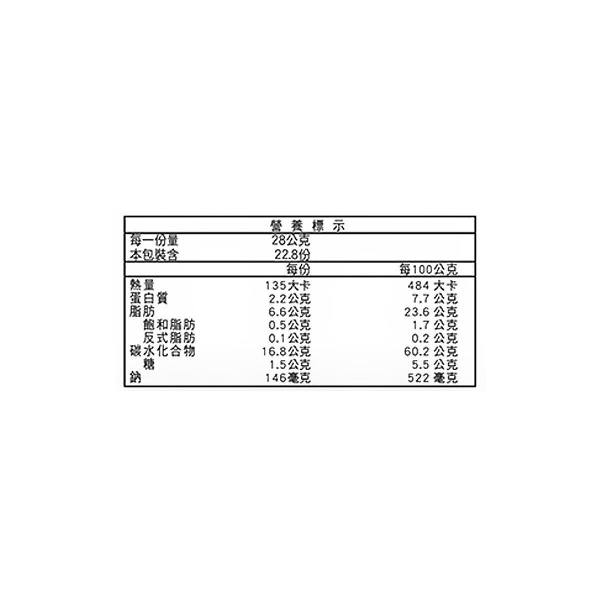 Red Rock Deli 蜂蜜烤雞風味洋芋片 640公克