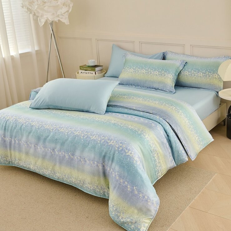 Don Home 萊賽爾雙人兩用被套6件組 星綻