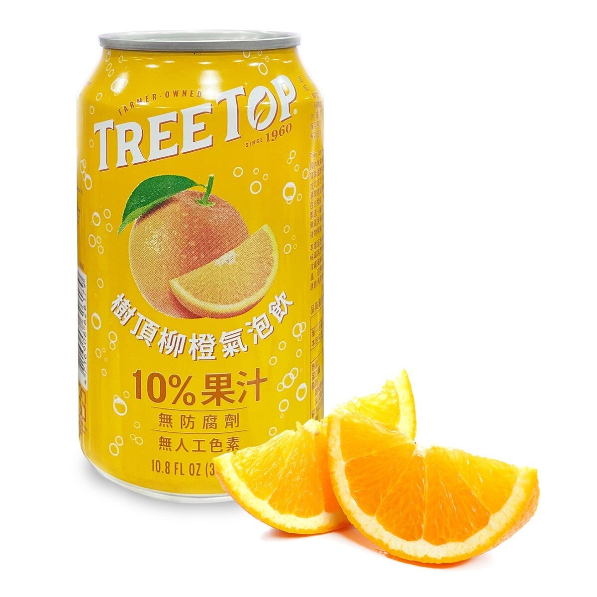 Tree Top 樹頂 柳橙氣泡飲 320毫升 X 24入 Tree Top 樹頂 柳橙氣泡飲 320毫升 X 24入