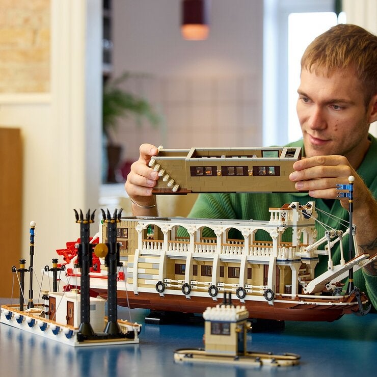 LEGO Ideas 系列 河流蒸汽船 21356 / 18歲以上 LEGO Ideas 系列 河流蒸汽船 21356 / 18歲以上