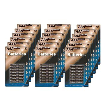 Kirkland Signature 科克蘭 四號鹼性電池 48入 X 18組