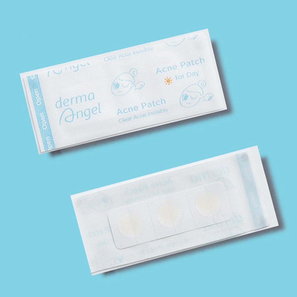 Derma Angel 護妍天使隱形痘痘貼 (未滅菌) 日/夜用包超值組 144片 (24片 X 6盒)