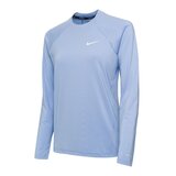 Nike Dri-FIT Legend 女圓領長袖上衣 淺藍