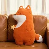 Zoobies 毛絨動物抱枕 30公分 X 18公分 X 63公分 狐狸