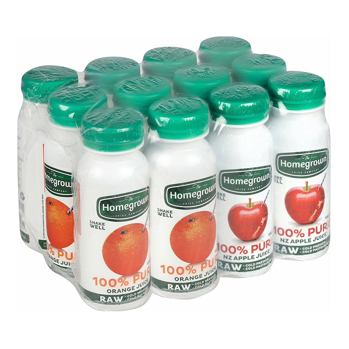 Homegrown 柳橙汁 & 蘋果汁 195毫升 X 12入