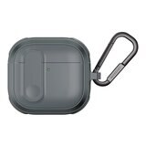 MAGEASY Odyssey 抗衝擊磁扣手繩耳機殼 AirPods 4 金屬灰藍 MAGEASY Odyssey 抗衝擊磁扣手繩耳機殼 AirPods 4 金屬灰藍