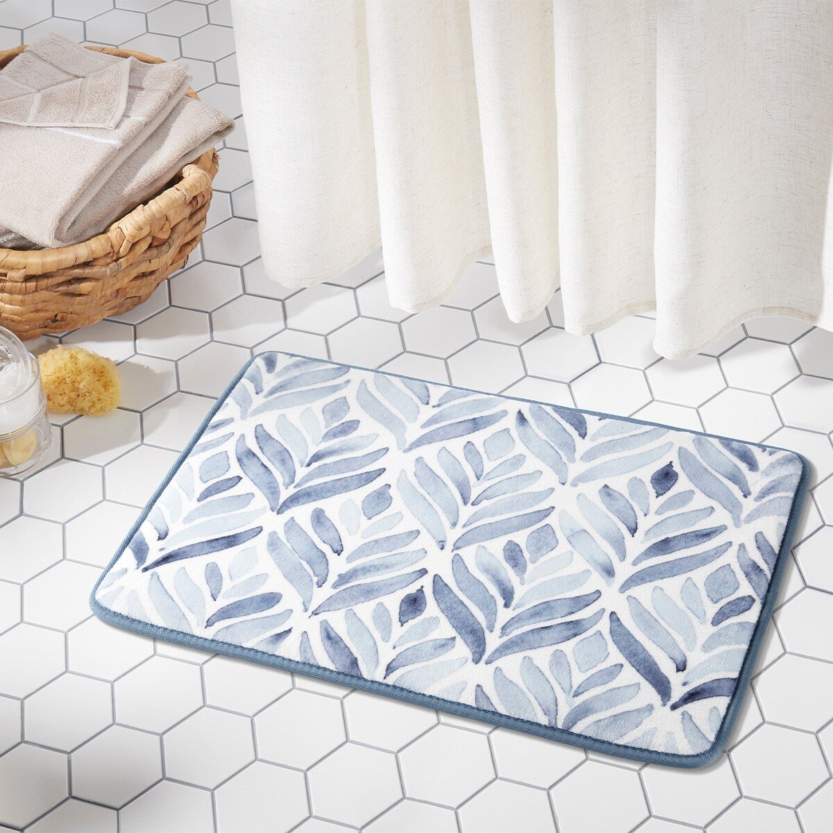 Town & Country Living 印花記憶綿地墊2入組 45公分 X 60公分 Costco 好市多