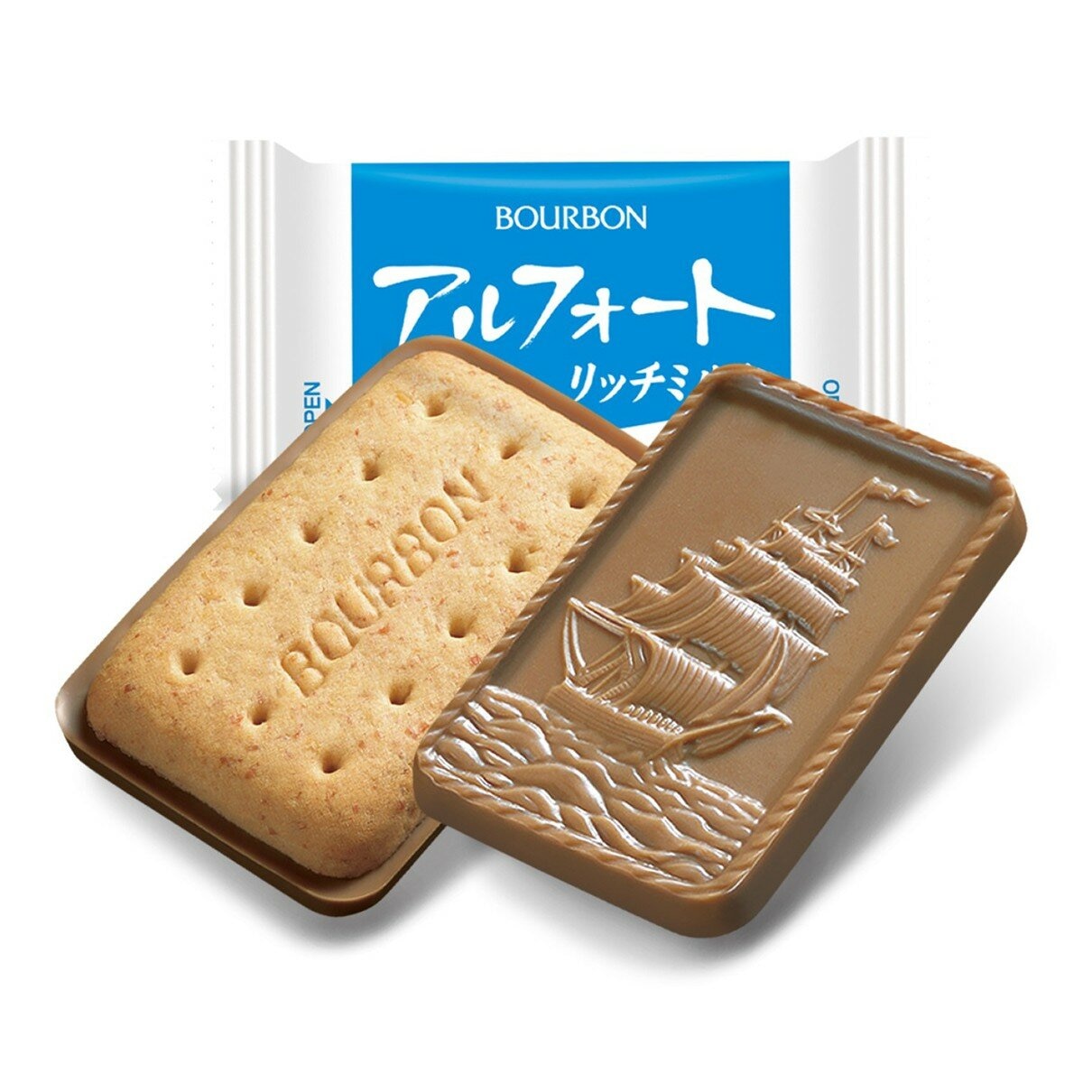 Bourbon 帆船巧克力餅乾 767.6公克