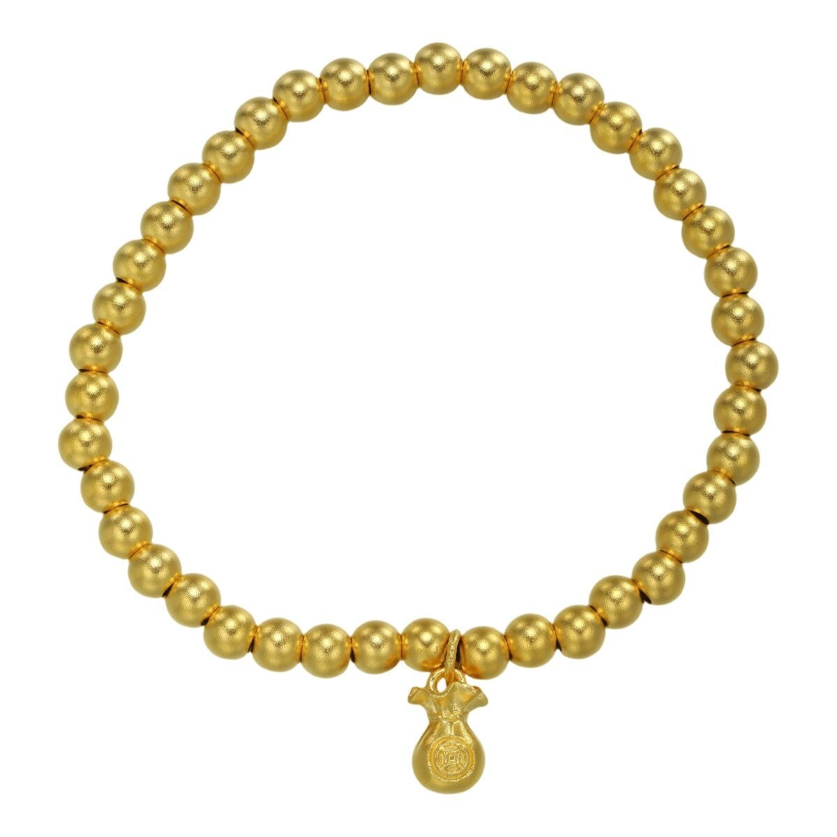 24K黃金手鍊 古法手串 320厘