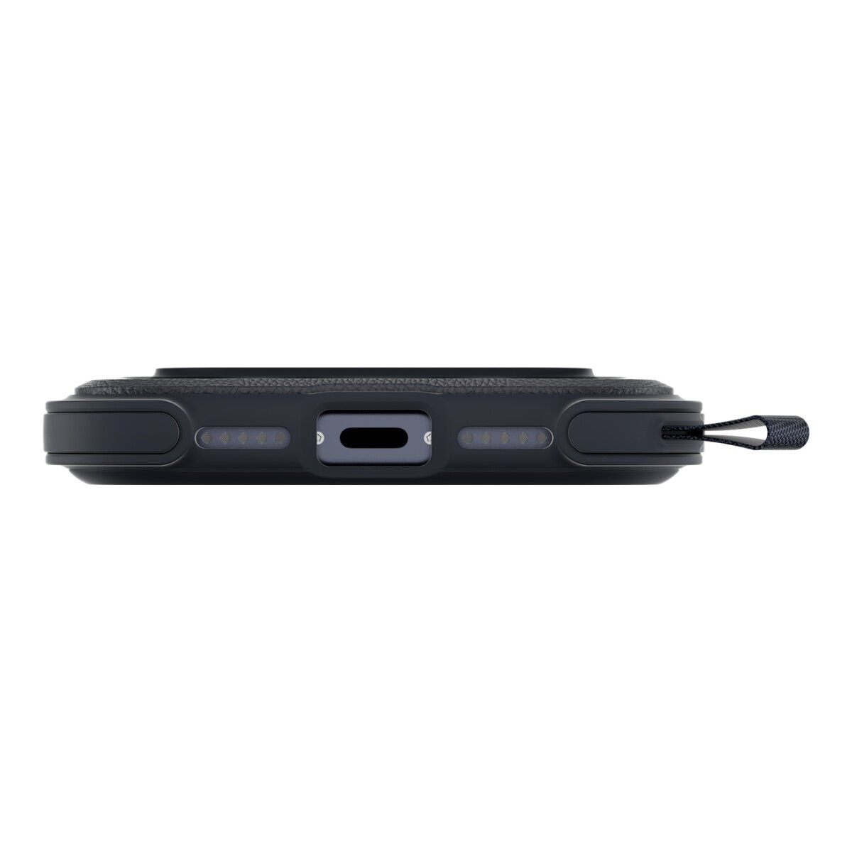 MAGEASY Odyssey Stand M 超軍規防摔磁吸支架手機殼 iPhone 17 Pro(皮革午夜) + 鏡頭保護貼Lenz 鈦合金(鈦白) + Vetro 9H 鋼化玻璃保護膜