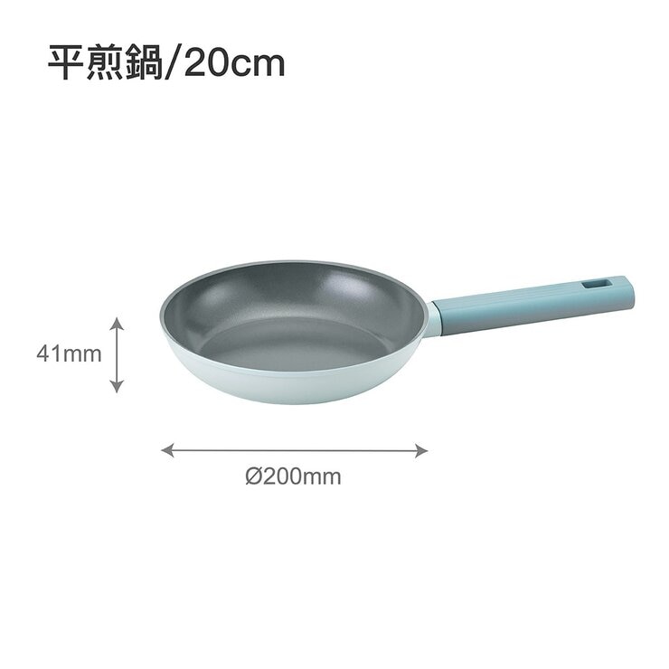 樂扣樂扣 ECO BLUE 鍛造陶瓷不沾鍋 3件組