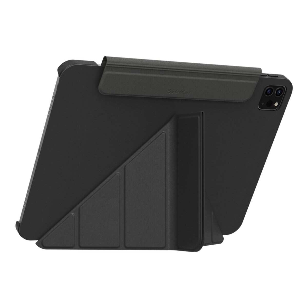 SwitchEasy Origami 全方位多角度支架保護套 iPad Air 11吋 M3 / M2 & iPad Pro 11吋 2022 M2 - 2018 & iPad Air 10.9吋 2022-20 皮革黑