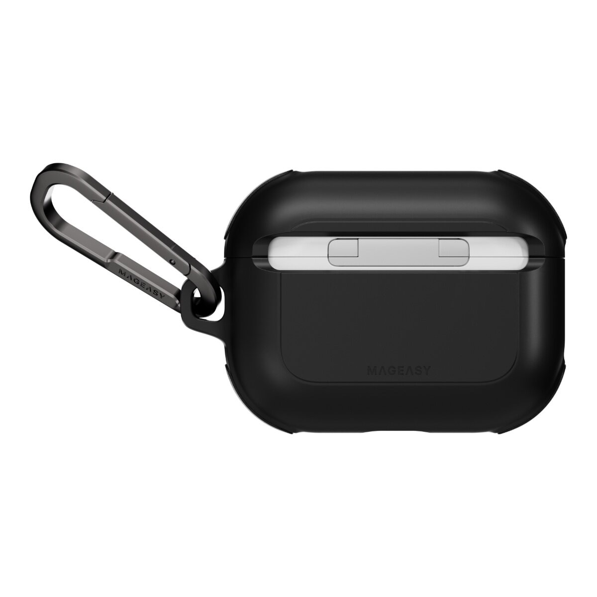 MAGEASY Odyssey with Wrist Strap 抗衝擊磁扣耳機殼 AirPods Pro 3 金屬黑 MAGEASY Odyssey with Wrist Strap 抗衝擊磁扣耳機殼 AirPods Pro 3 金屬黑