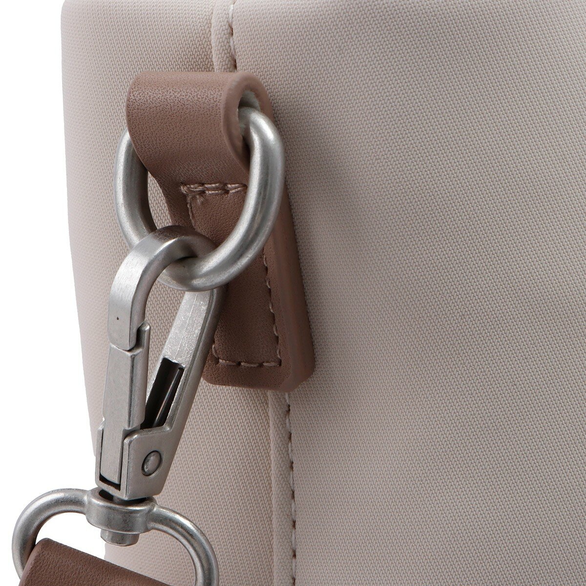 KANGOL 方形手提側背包 白