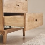 Finlandia Marrone 五格抽屜櫃