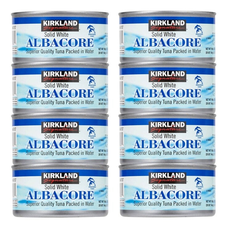 Kirkland Signature 科克蘭鮪魚罐頭198公克x 8入 Costco 好市多