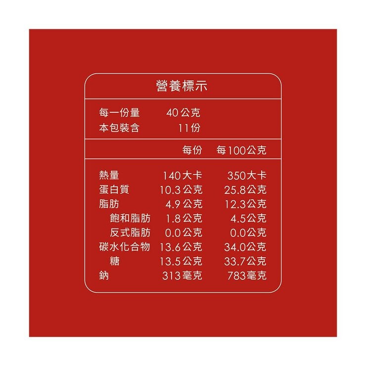 美珍香 休閒豬肉乾 440公克
