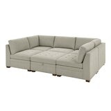 Thomasville 布面模塊沙發六件組 Thomasville 布面模塊沙發六件組