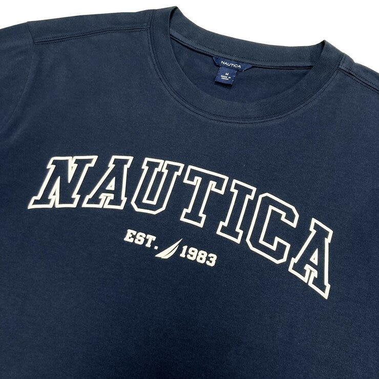 Nautica 女圓領短袖Logo上衣 深藍 Nautica 女圓領短袖Logo上衣 深藍