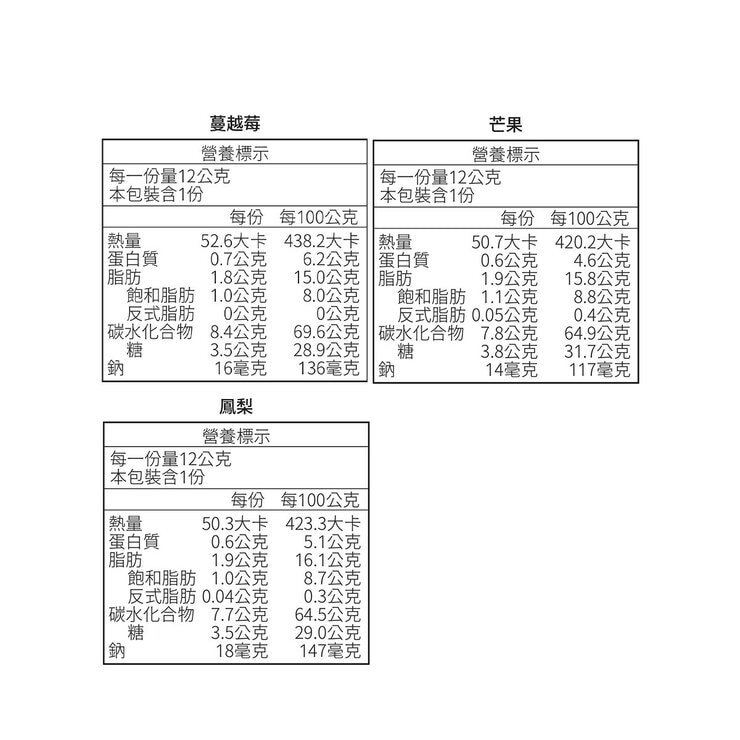 手信坊 綜合雪花餅 432公克